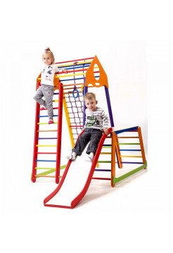 Игровой спорткомплекс BambinoWood Color Plus 1-1 130